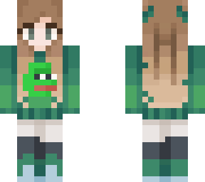 green pepe colorblock better