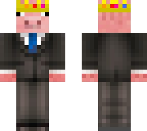 pig in a suit