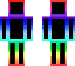 rainbow border no face