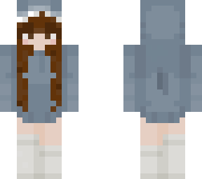 shark girl brown hair