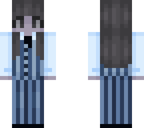 violet - pinstripes