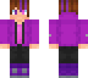 violet outfit