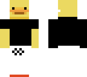 a duck but casual (dont mind the back lol)