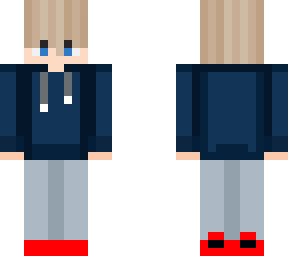 blauer pullover