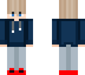 blauer pullover