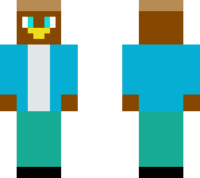 brown chicken with clothes and hat