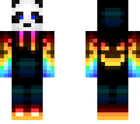 neon panda gamer