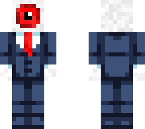 red eye in a black suit