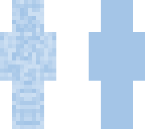 skin for a person who likes pastels and blue