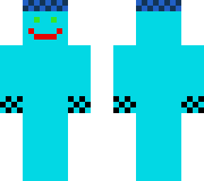 blue man