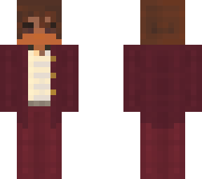 boy in fancy red outfit