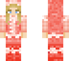 pink snowsuit