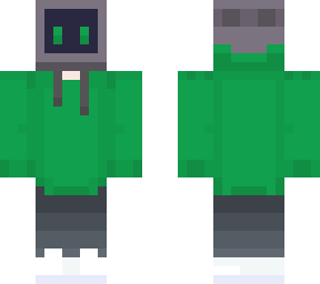 robo-head green