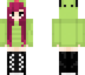 scene green hodie