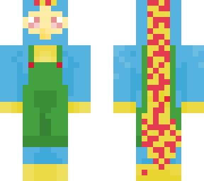 circe with overalls