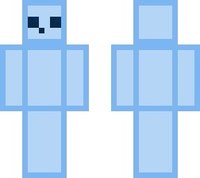 cute blue slime