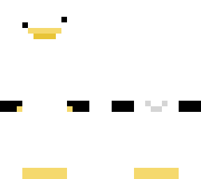 duck with gloves