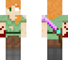 herobrine fighter bps alex (alex and steve adventures finale) (2025 version)