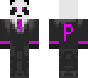 panda in suit