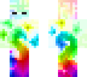 rainbow skin; inverted colors. {sizarts}