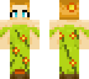 satyr girl with dress