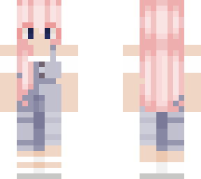 crystal’s pink hair outfit