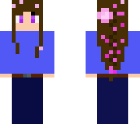 cute braid girl cherry feild