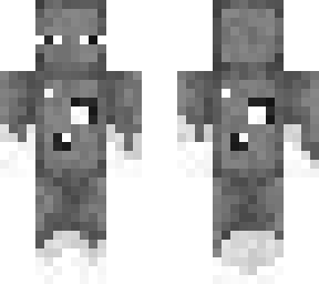 gray scale enderman glowsquid