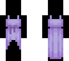 hi low dress purple