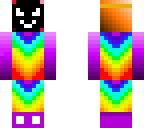 mased rambow in human form