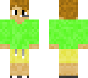 my little bro's almost first skin