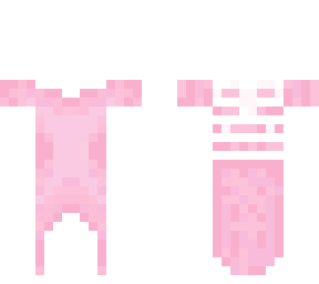 pink dress with bow template!   if u use my dress pls give me credit for my hard work :)