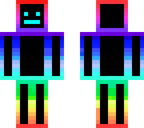 rainbow border face
