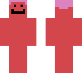 red smiley figure