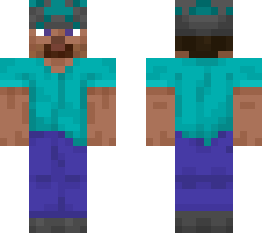 steve with strange turtle shell