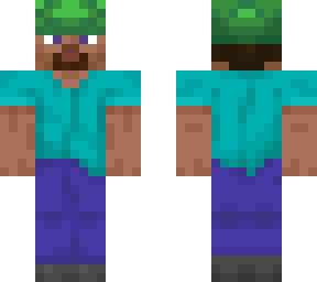 Steve with turtle shell | Minecraft Skin