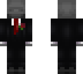 black suit