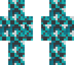 cyan glazed terracotta