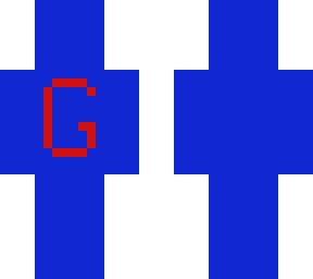 fully blue guy