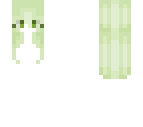 green apple - hair