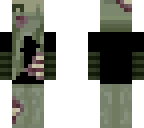 green zombie girl :3