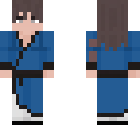 kimono blue