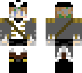 minecraft oc uniform (white)