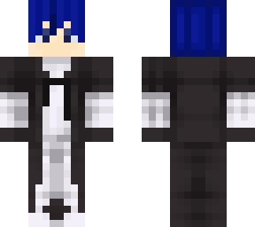 nuceloo blue hair black