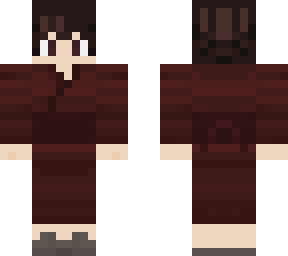 red yukata