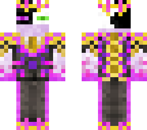 black and white enderman