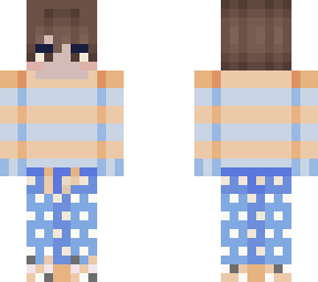 boy in blue pajamas