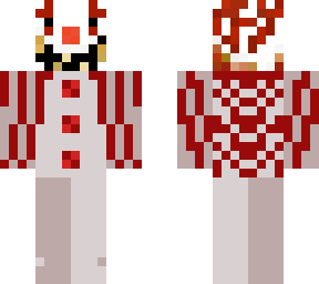 clown and also another clown inside of the first scarrier clown