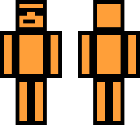 orange cube with cool shades