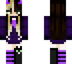 purple grungy witch